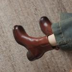 Handcrafted Luxurious Leather Women’s Shoes for Elegance(Eoct20161002M6065-11)