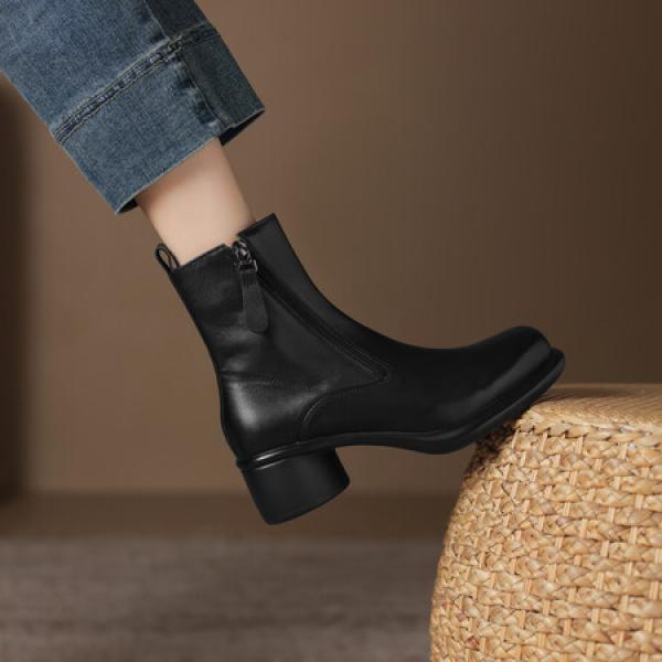 Handcrafted Luxurious Leather Women’s Shoes for Elegance(Eoct20161002M6065-11)