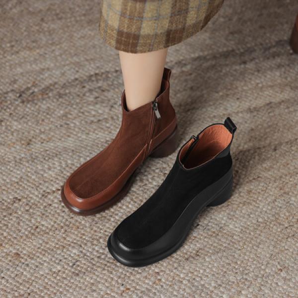 Elegant Handmade Genuine Leather Women's Shoes.(Eoct20161002M6065-10)