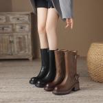 Elegant Handmade Genuine Leather Women's Shoes.(Eoct20161002M215-1)