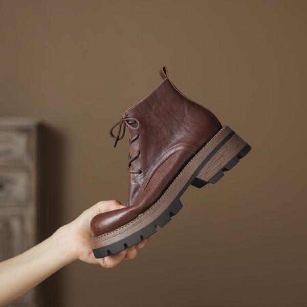 Handcrafted Luxury Leather Shoes for Elegant Women(Eoct20161002M026-3)