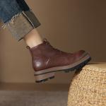 Handcrafted Luxury Leather Shoes for Elegant Women(Eoct20161002M026-3)