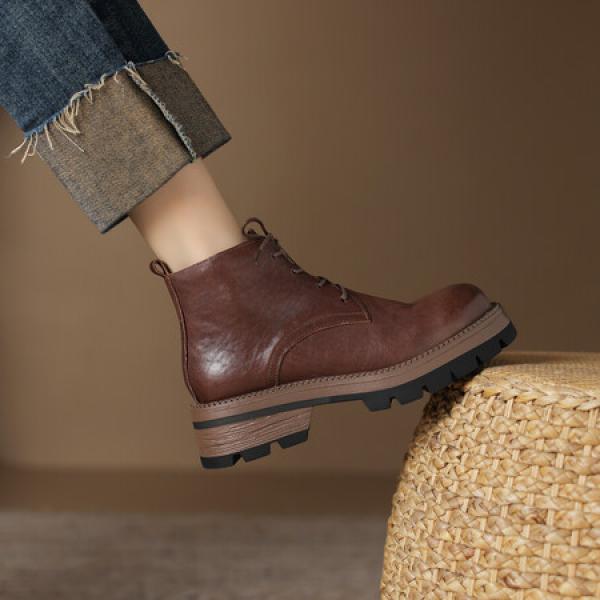 Handcrafted Luxury Leather Shoes for Elegant Women(Eoct20161002M026-3)