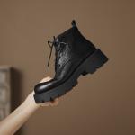 Handcrafted Luxury Leather Shoes for Elegant Women(Eoct20161002M026-3)