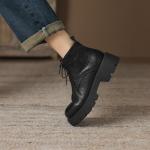 Handcrafted Luxury Leather Shoes for Elegant Women(Eoct20161002M026-3)