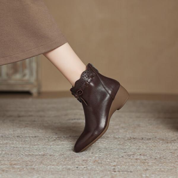 Elegant Handmade Leather Shoes: Luxurious Craftsmanship(Eoct20161002M7577-2)