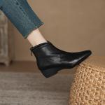 Luxury Handcrafted Leather Shoes for Elegant Women(Eoct20161002M7577-1)