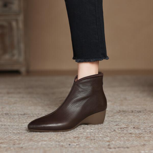 Luxury Handcrafted Leather Shoes for Elegant Women(Eoct20161002M7577-1)