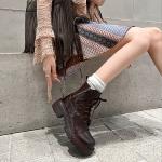 Handcrafted Leather Women's Shoes: Luxurious Elegance(Eoct20161002H208-5)