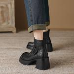 Handcrafted Luxury Leather Women's Shoes, Elegant Craftsmanship(Eoct201610022471264)