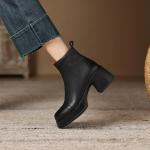 Luxurious Handmade Leather Women's Shoes(Eoct201610022471233)