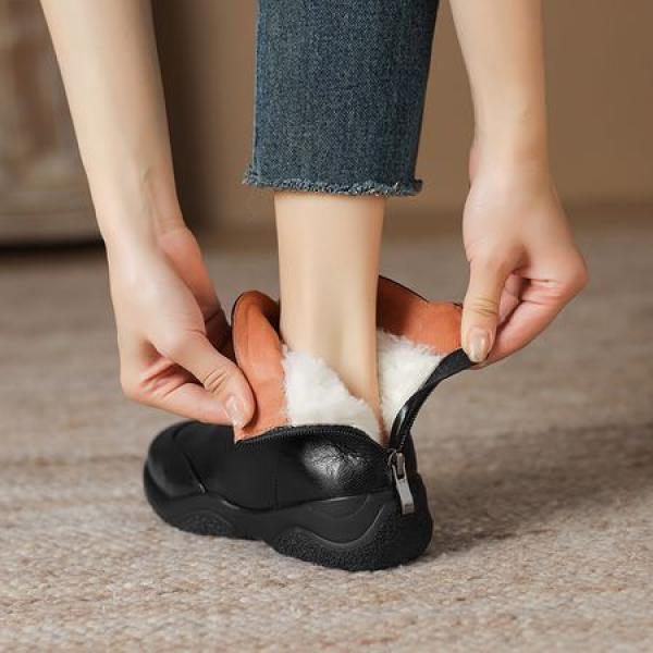 Handcrafted Luxury Genuine Leather Women's Shoes(Eoct20161002M13751-2)