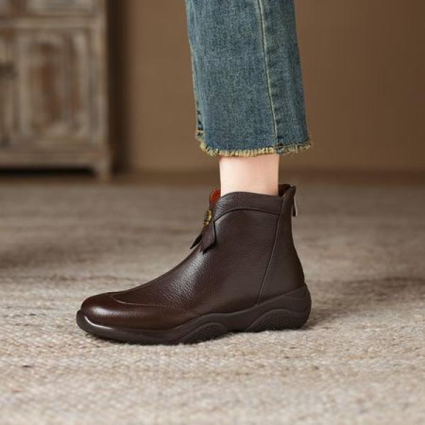 Handcrafted Luxury Genuine Leather Women's Shoes(Eoct20161002M13751-2)