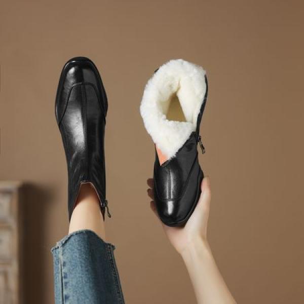 Elegant Handcrafted Leather Women's Shoes of Luxury Quality(Eoct20161002M13751-5)