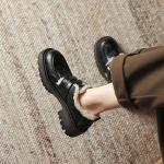 Elegant Handcrafted Leather Shoes: Luxurious Quality & Craftsmanship(Eoct20161002M700-7)