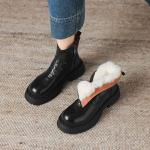 Handcrafted Luxurious Leather Women's Shoes with Elegance(Eoct20161002M1317-7Y)