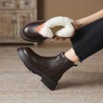 Handcrafted Luxurious Leather Women's Shoes with Elegance(Eoct20161002M1317-7Y)