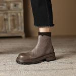 Handcrafted Luxury Leather Women's Shoes: Elegance Redefined(Eoct20161002M026-6)