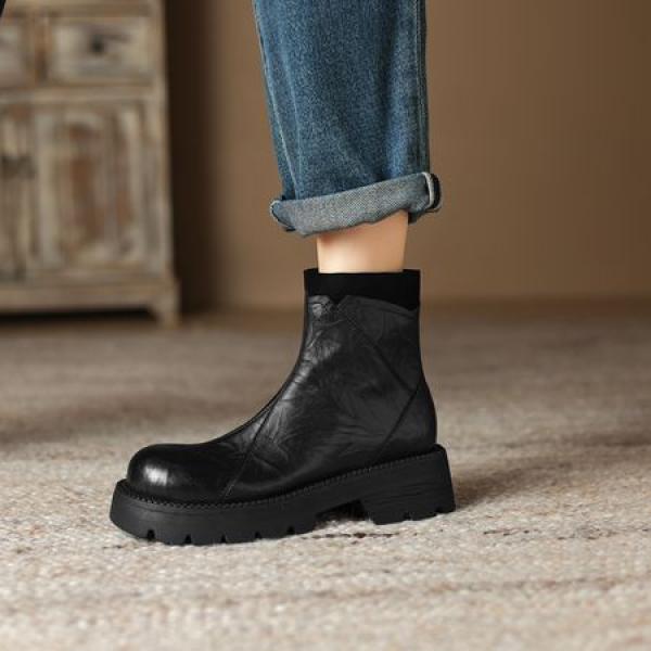 Handcrafted Luxury Leather Women's Shoes: Elegance Redefined(Eoct20161002M026-6)