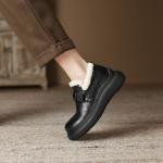 Handcrafted Leather Women’s Shoes: Luxury Elegance & Quality(Eoct20161002M7015-3)