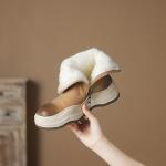 Elegantly Crafted Genuine Leather Handcrafted Women’s Shoes(Eoct20161002M86551-2)