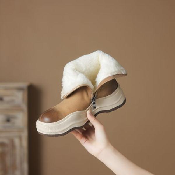 Elegantly Crafted Genuine Leather Handcrafted Women’s Shoes(Eoct20161002M86551-2)