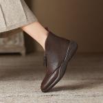 Elegantly Crafted Genuine Leather Handcrafted Women’s Shoes(Eoct20161002M13751-3)