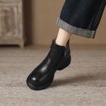 Elegantly Crafted Genuine Leather Handcrafted Women’s Shoes(Eoct20161002M2255-2)