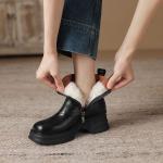 Elegant Handcrafted Genuine Leather Women's Shoes(Eoct20161002M5301-26)