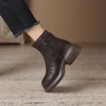 Luxurious Handcrafted Leather Women's Shoes(Eoct20161002M2255-5)