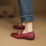 Handcrafted Luxury Leather Women's Shoes for Elegance(Eoct20161002K1192)