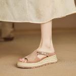 Elegant Handmade Genuine Leather Women’s Shoes of Luxury Quality(Eoct20161002K2338)