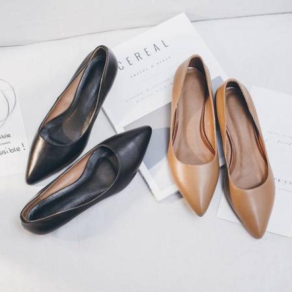 Luxury Handcrafted Leather Women's Shoes for Elegant Style(Eqijiayi18531)