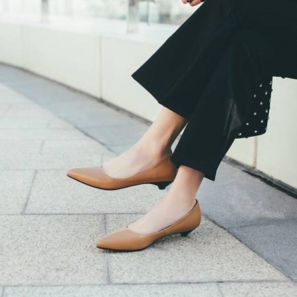 Luxury Handcrafted Leather Women's Shoes for Elegant Style(Eqijiayi18531)