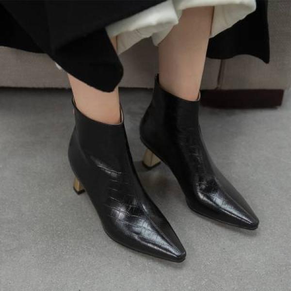 Elegantly Crafted Luxury Leather Handcrafted Women's Shoes(EqijiayiB-2203)