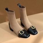 Handcrafted Luxury Leather Women's Shoes(Eqijiayi1680)