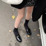 Luxurious Handcrafted Leather Women's Shoes with Elegance(Eqijiayi8966)