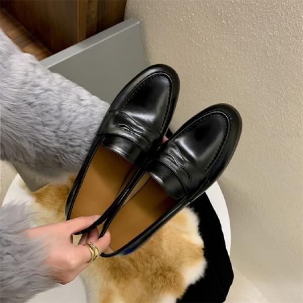 Luxurious Handcrafted Leather Women's Shoes with Elegance(Eqijiayi8966)