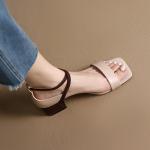 Elegant Handcrafted Leather Women’s Shoes for Luxury Wear(EqijiayiWQ8958)