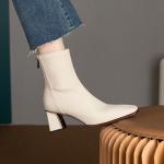 Luxurious Handcrafted Leather Women's Shoes: Elegance in Every Stitch(Eqijiayi9091)