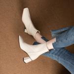 Luxurious Handcrafted Leather Women's Shoes: Elegance in Every Stitch(Eqijiayi9091)