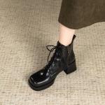 Exquisite Handcrafted Leather Shoes for Elegant Women(Eqijiayi8663)