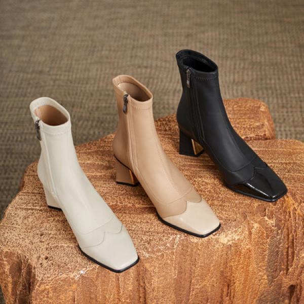 Exquisite Handmade Leather Women's Shoes: Luxury & Elegance(Eqijiayi9093)