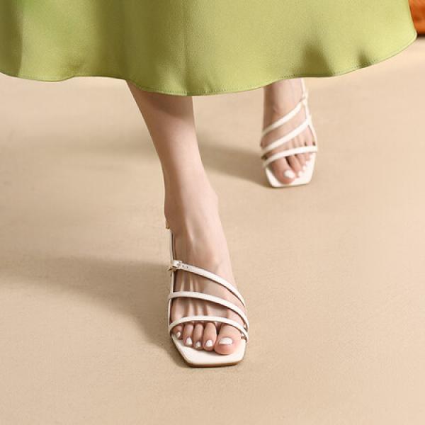 Handcrafted Genuine Leather Women's Shoes - Elegant Luxury(Eqijiayi2466119)