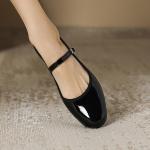 Luxury Handcrafted Genuine Leather Women's Shoes(Eqijiayi2373)