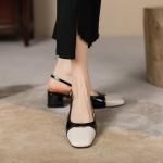 Luxury Handmade Leather Women’s Shoes: Crafted Elegance(Eqijiayi179336)