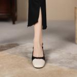 Luxury Handmade Leather Women’s Shoes: Crafted Elegance(Eqijiayi179336)