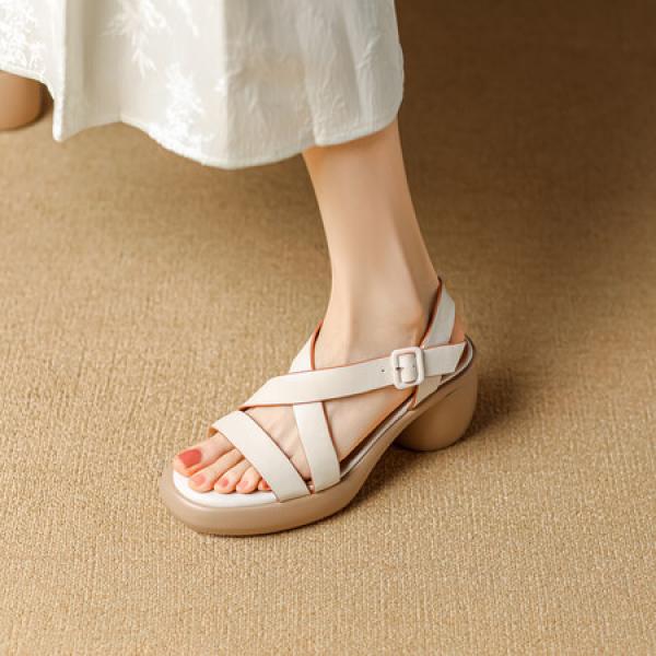 Exquisite Handmade Genuine Leather Women's Shoes: Luxury Craftsmanship(Eqijiayi2435)