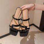 Handcrafted Luxurious Leather Women's Shoes, Elegant Craftsmanship(EqijiayiWQ2438)