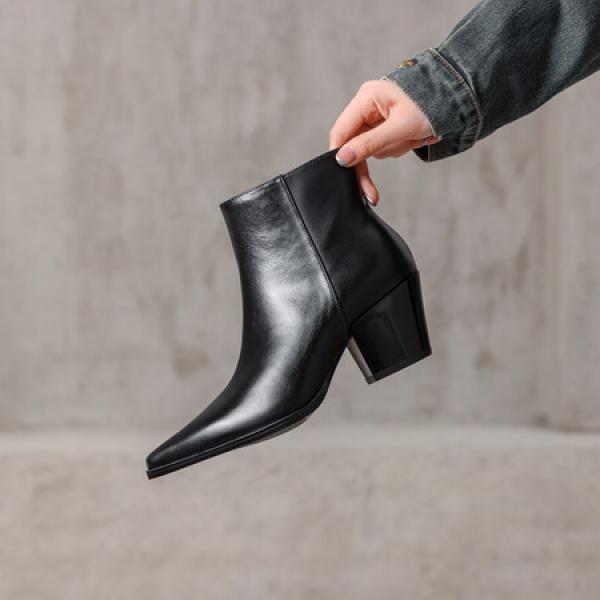 Luxury Handmade Genuine Leather Women's Shoes(Eqijiayi2499)